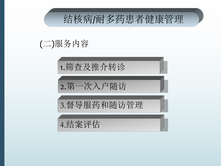 結(jié)核病患者健康管理與咨詢 全面指南